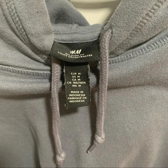 Blue H&M Men’s Hoodie - Picture 2 of 5